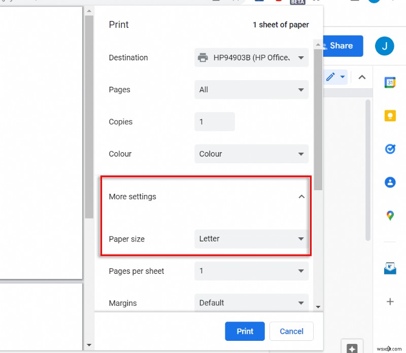 How to Print on an Envelope Using Google Docs