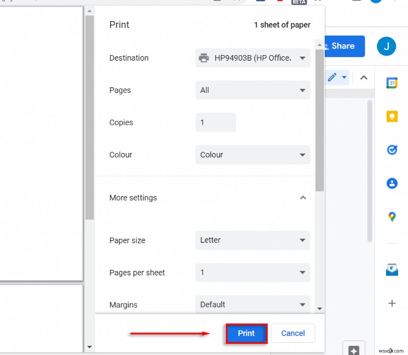 How to Print on an Envelope Using Google Docs