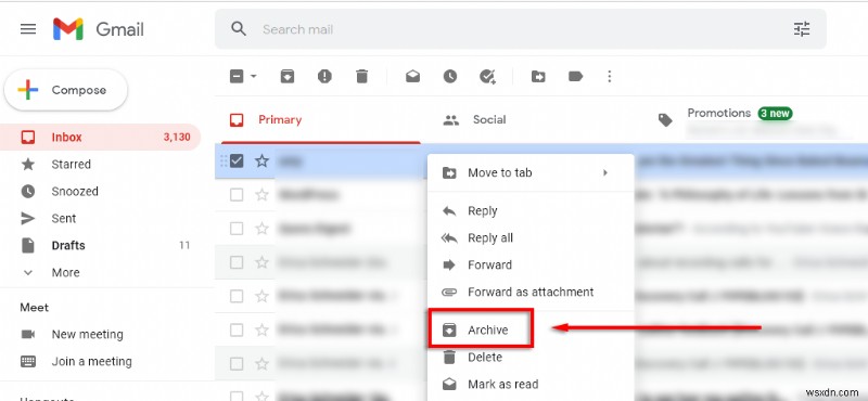 How Archive in Gmail Works