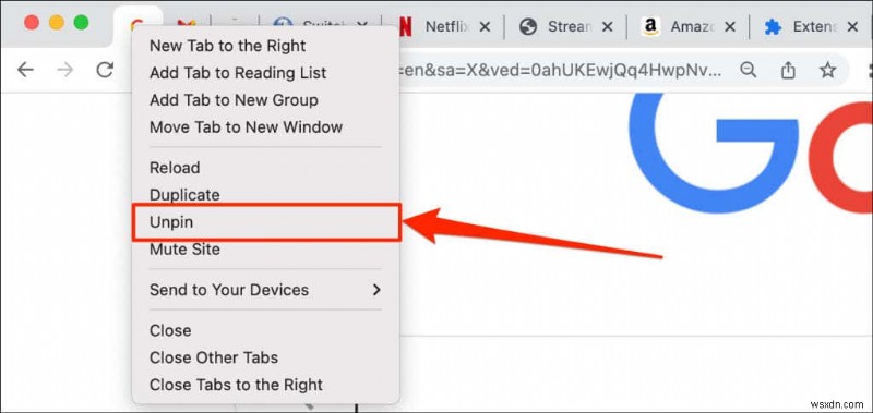 How to Pin a Tab in Google Chrome