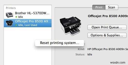 Fix “Cannot Install the Software for Printer” on OS X