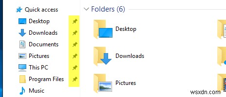 Set Default Folder When Opening Explorer in Windows 10