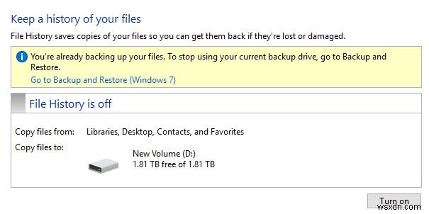 OTT Guide to Backups, System Images and Recovery in Windows 10