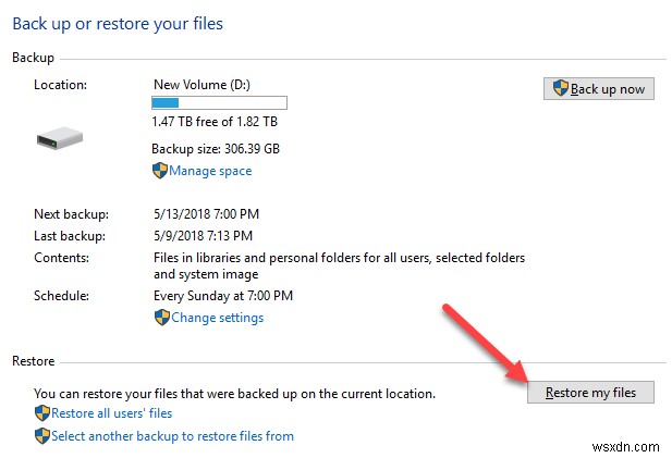 OTT Guide to Backups, System Images and Recovery in Windows 10