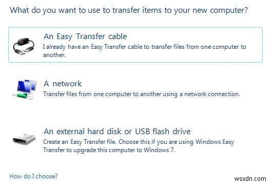 Transfer Files from Windows XP, Vista, 7 or 8 to Windows 10 using Windows Easy Transfer
