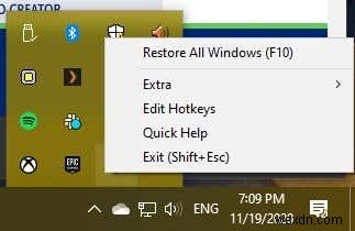 How to Minimize a Windows Program to the System Tray