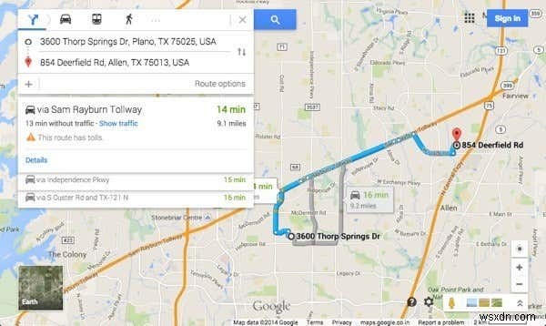 Add Google Maps Driving Directions to Your Website