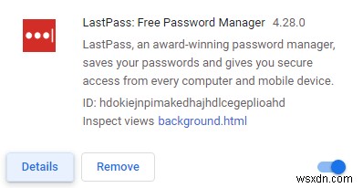 Change the Permissions of Chrome Extensions
