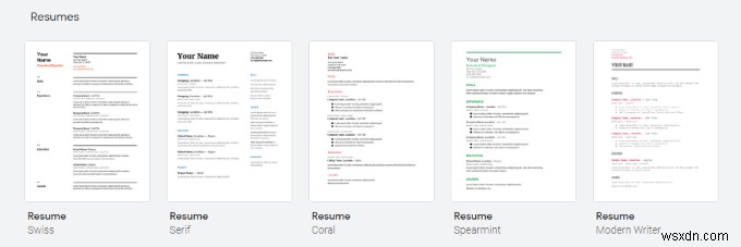 How To Use Google Docs Resume Templates