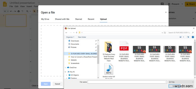 How To Convert a PowerPoint Presentation Into Google Slides