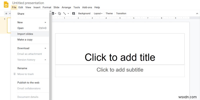 How To Convert a PowerPoint Presentation Into Google Slides