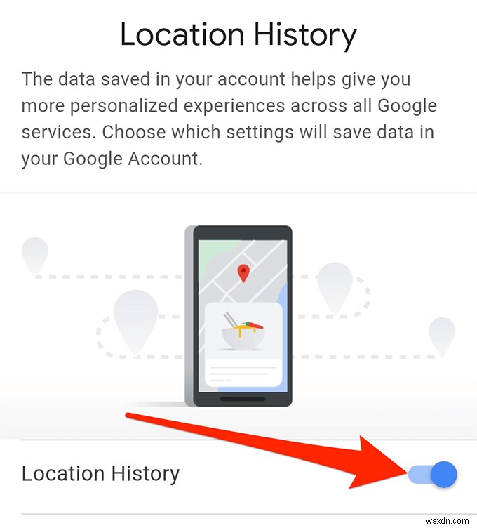 How to View Google Maps Location History