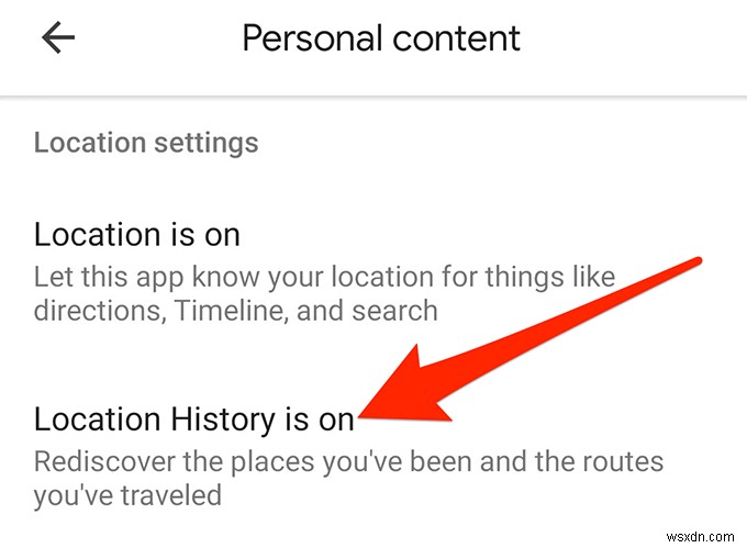How to View Google Maps Location History