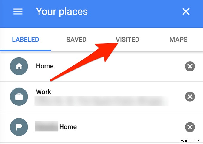 How to View Google Maps Location History