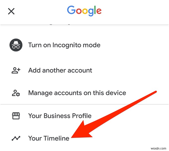 How to View Google Maps Location History
