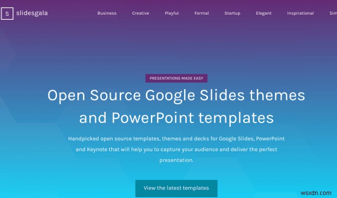 Where To Find Themes For Google Slides