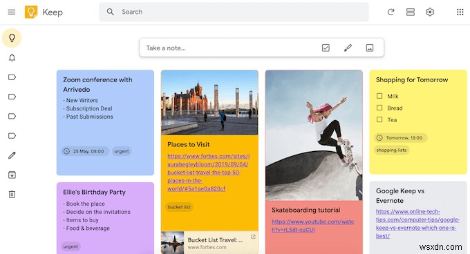 How the Google Keep Extension on Chrome Makes Web Surfing Fun