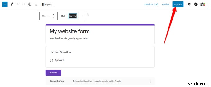 How to Embed Google Forms on Your Website
