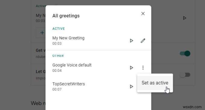 How to Set Up Voicemail on Google Voice