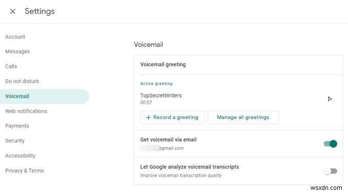 How to Set Up Voicemail on Google Voice
