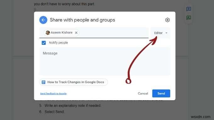 How to Track Changes in Google Docs