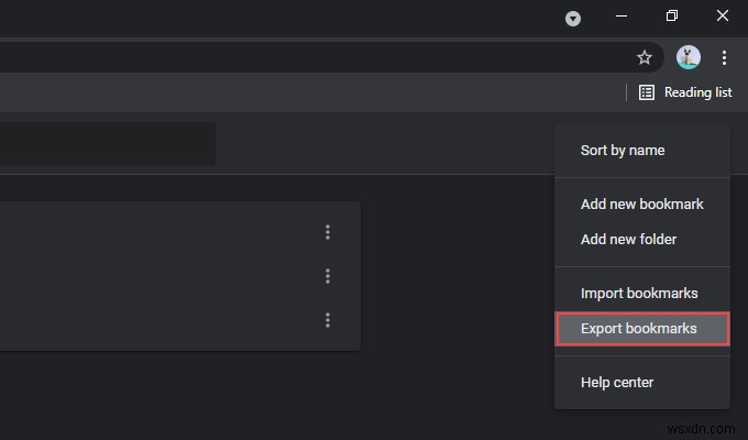 How to Export and Import Chrome Bookmarks