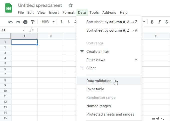 How to Use Google Sheets Drop Down Lists