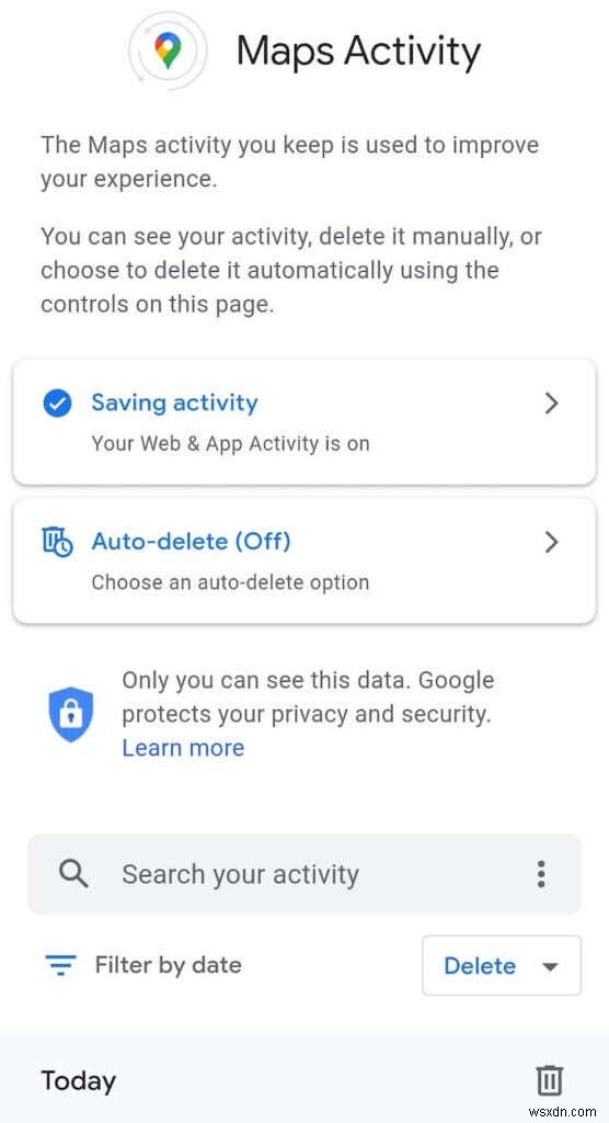 How to View Your Google Maps Search History