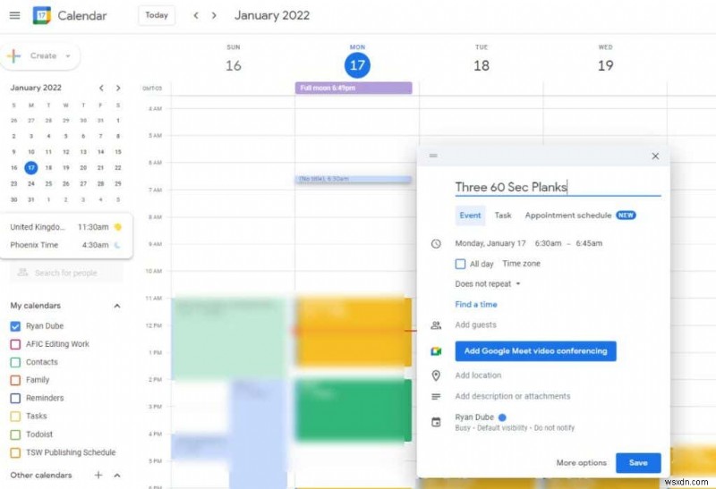 How to Use Google Calendar Notifications to Support Atomic Habits