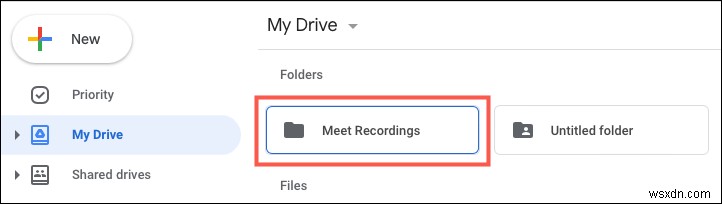 How to Record a Google Meet