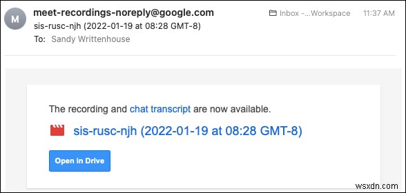 How to Record a Google Meet