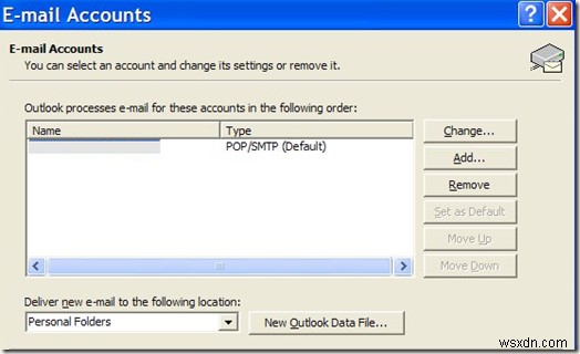Fix Microsoft Outlook has Encountered a Problem Error