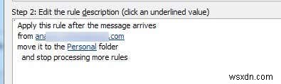 Automatically Move Emails into Folders in Outlook using Rules
