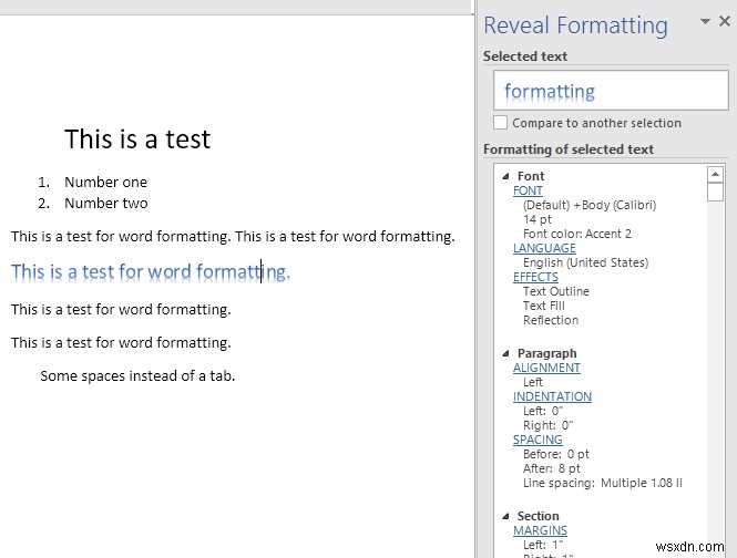How to Show Formatting Marks in Word