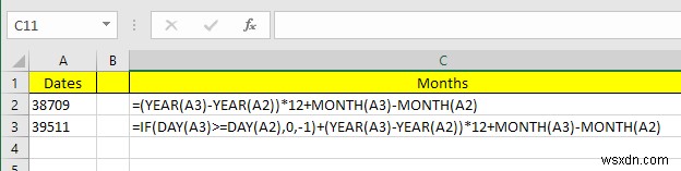 How to Subtract Dates in Excel