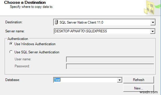 Migrate Data from MS Access to SQL Server Database