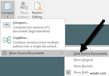 How to Use Compare & Combine Documents in Word