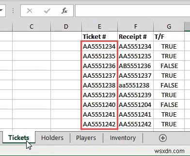How to Find Matching Values in Excel