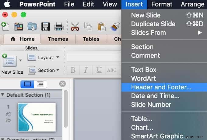 How to Add Headers and Footers in PowerPoint