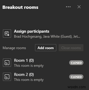 How to Create Breakout Rooms in Microsoft Teams