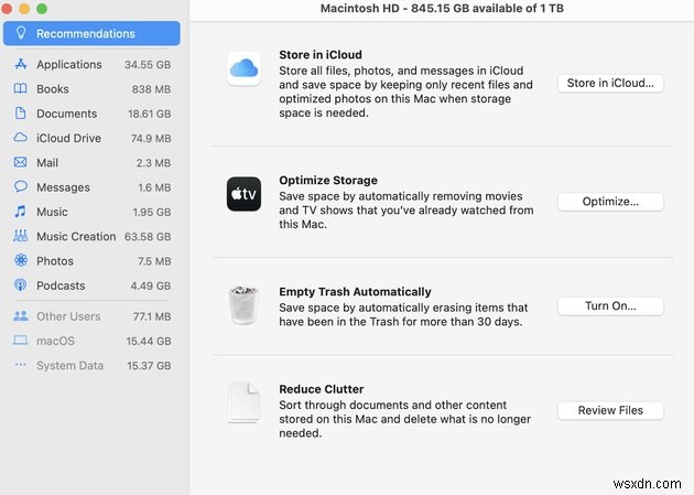How to Free up Storage on Your Mac