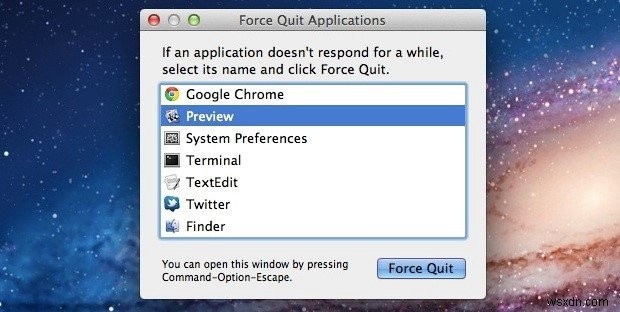 How to Force Quit Mac Applications With the Keyboard Shortcut
