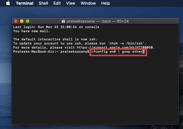 Change Your MAC Address on Windows, Linux or Mac