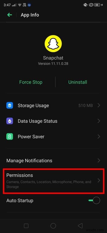 How to Allow Camera Access on Snapchat