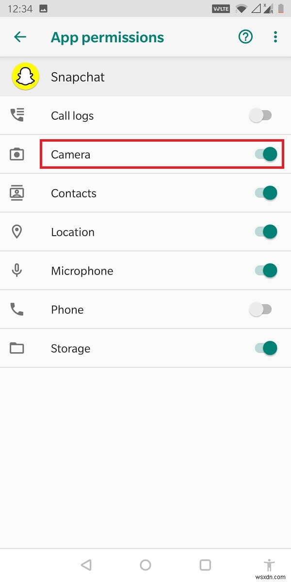 How to Allow Camera Access on Snapchat
