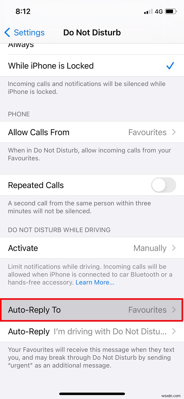 How To Auto-Reply to Texts on the iPhone