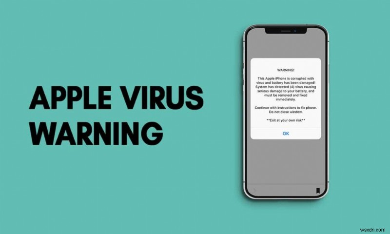How to Fix Apple Virus Warning Message