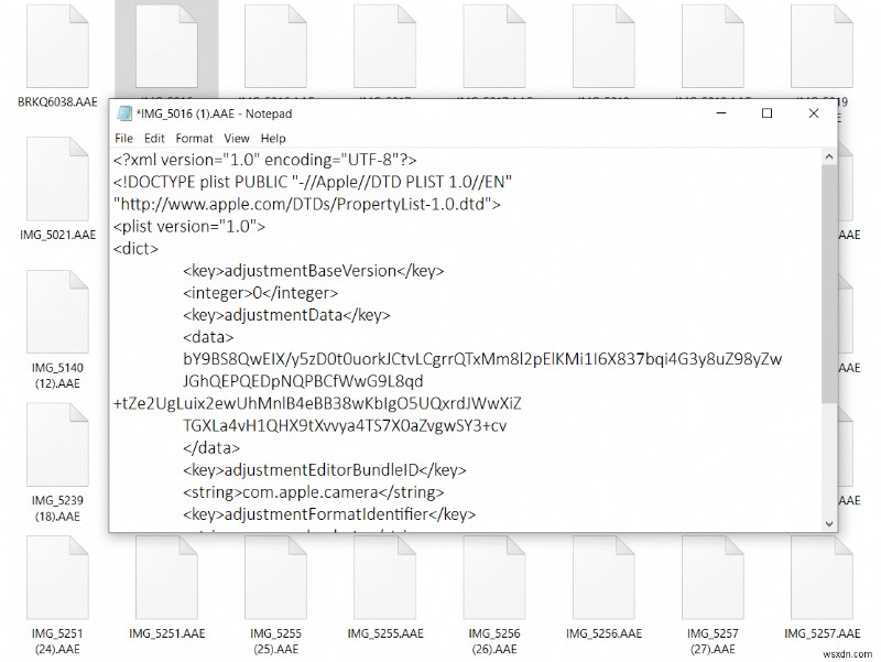 What is .AAE File Extension? How to open .AAE Files?