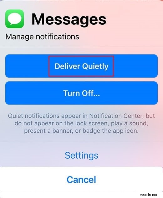 Fix iPhone Message Notification Not Working