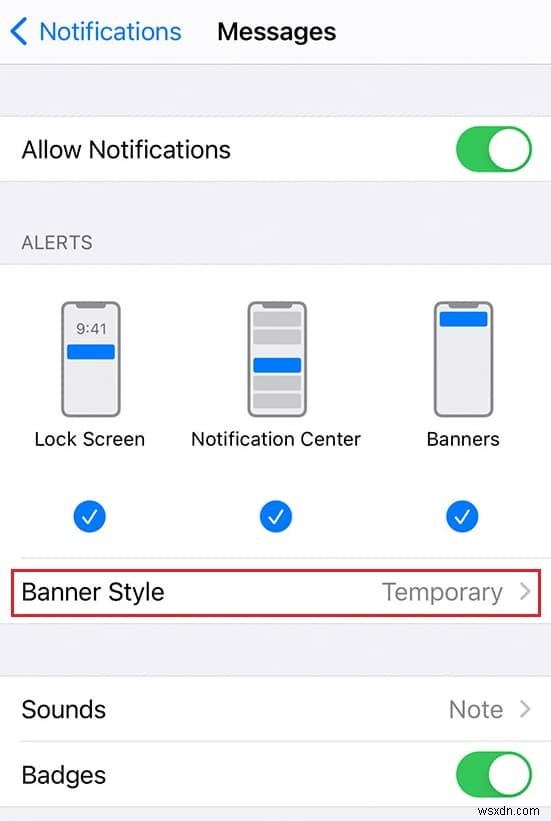 Fix iPhone Message Notification Not Working